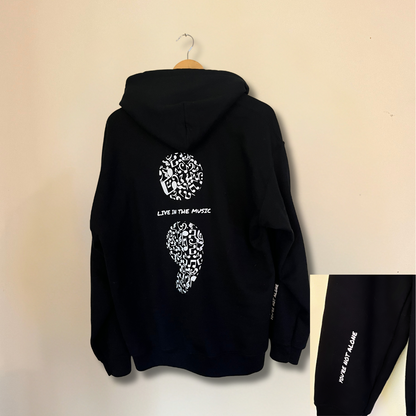 Semi Colon Pullover Hoodie