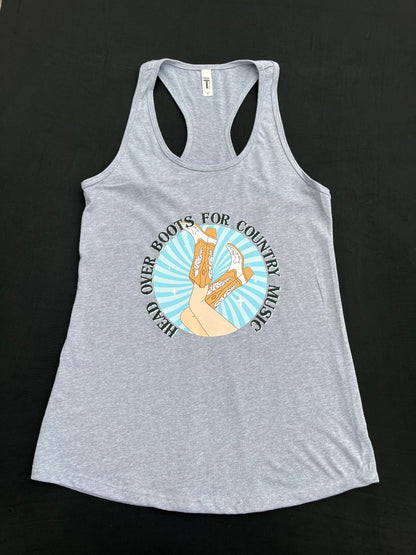 Head Over Boots Tank Top